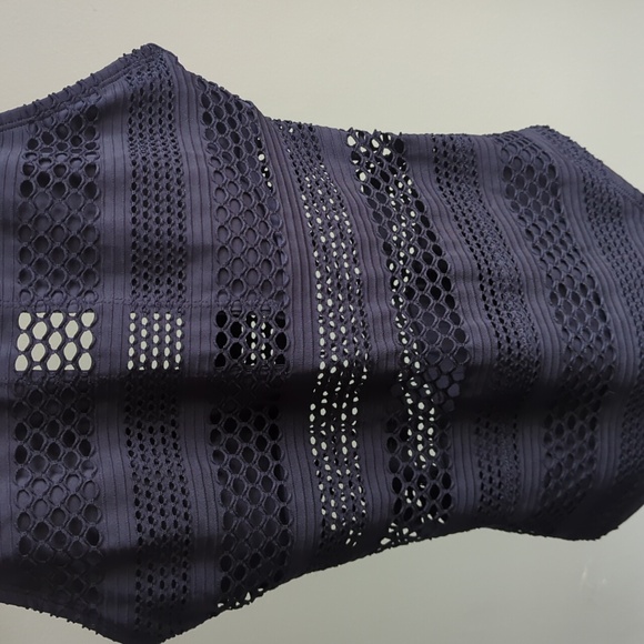 Bleu Rod Beattie. Sheer Thing Scoop Neck. Black One-Piece. Size 4. - Picture 5 of 6